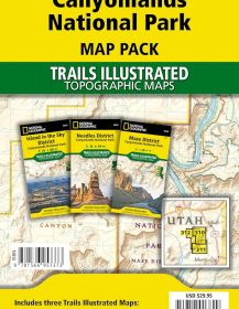 Canyonlands National Park [Map Pack Bundle] (National Geographic Trails Illustrated Map)