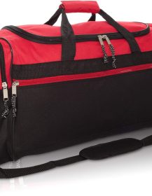 25" Extra Large Vacation Travel Duffle Bag (Black, Grey, Navy Blue, Red, Camo)