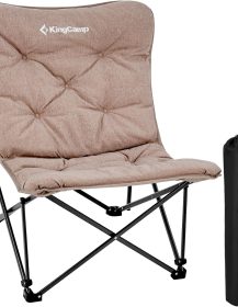 KingCamp Butterfly Chair, Oversized Thick Padded Comfy Camping Chairs Portable Folding Chair 400lbs Heavy Duty Seat with High Backrest & Carry Bag for Outdoor Indoor Patio Lawn Home Living Bed Room